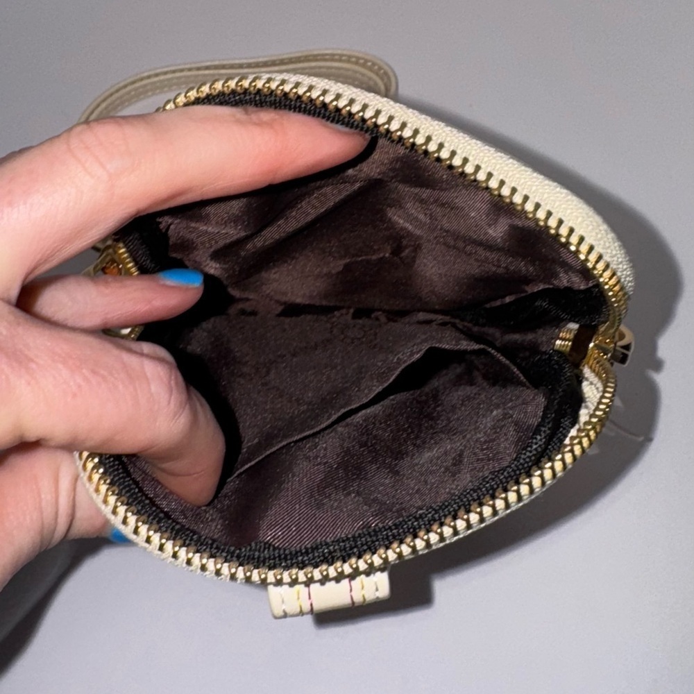 APHISON Mini Cell Phone Purse vegan leather cream - Picture 4 of 7